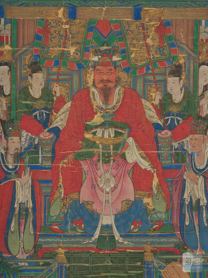 A large painting by anonymous artist, - 图3